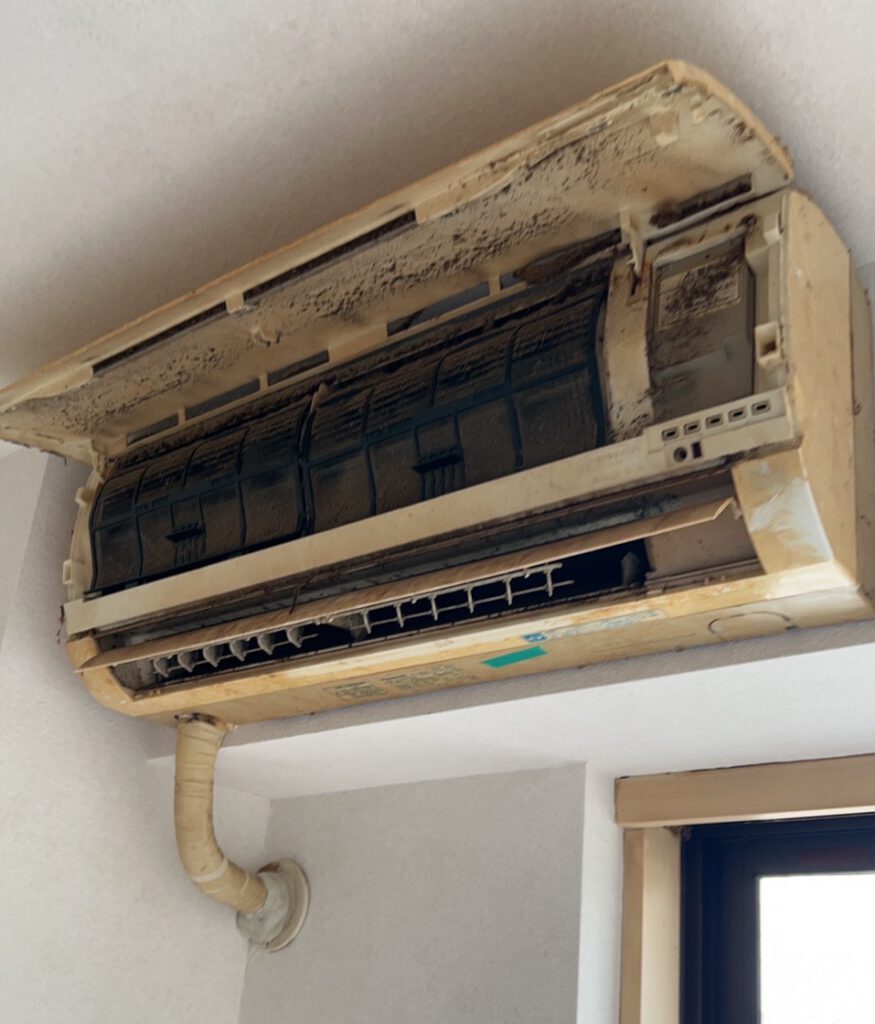 エアコン内部洗浄Before